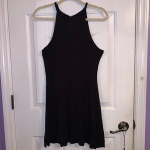 High Neck Mini Dress